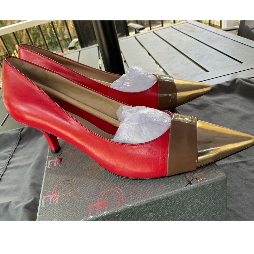 Carolinna Espinosa Leather Pumps - Picture 5 of 10